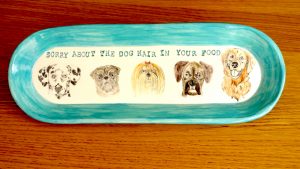 dogs plate. 1